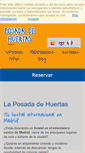 Mobile Screenshot of posadadehuertas.com